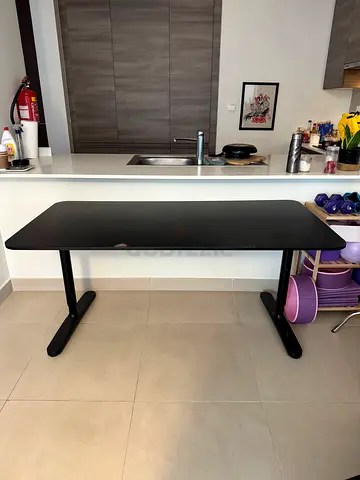 Modern Black Kitchen Table