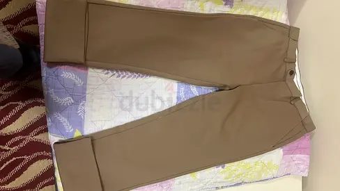Comfortable denim Beige Trousers