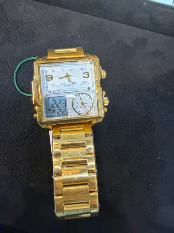 Stylish Gold Multi-Function Watch