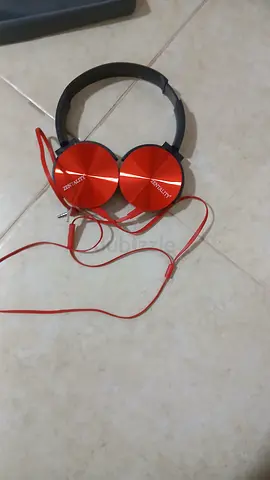 Stylish Red Headphones for Sale