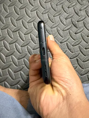 Smartphone with Charging Port and Volume Controls