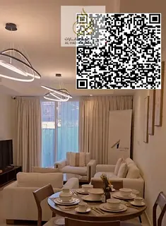 One bedroom, living room, balcony, two bathrooms, and a kitchen (under construction) for sale