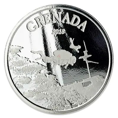 2018 Grenada - Diving Paradise 1 Ounce Silver Bu