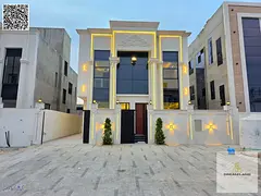 A luxurious classic villa in Al-Haliyo 2 area with an elegant design and distinctive finishes, a qui