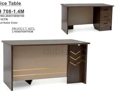 Modern Office Table with Drawers