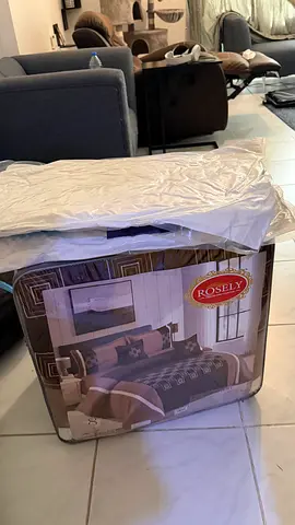 BRAND NEW 8 piece comforter set with 2 pillows