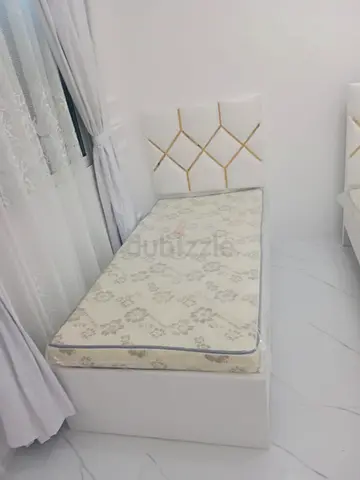 Stylish Single Bed with Mattress available