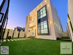 Luxury corner villa for sale in Al Zahia - Ajman. A rare opportunity to own a distinctive corner vil