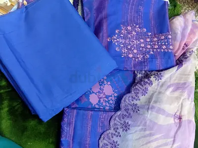 Pakistani lawn dress for eid