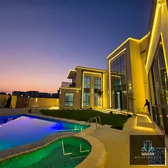 Luxury Villa for Sale – Al Yasmin, Ajman Location: Behind the Park Land Area: 10,300 sq ft Built-u