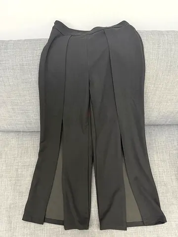 Elegant Womens Split Trousers