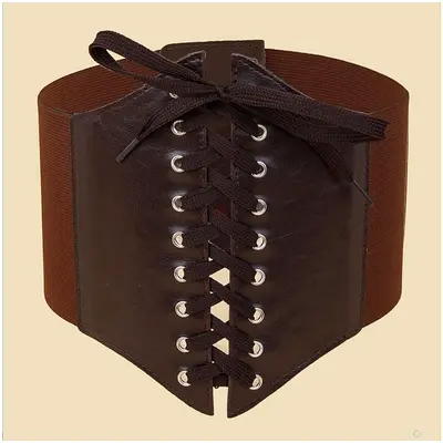 Stylish Brown Corset Belt