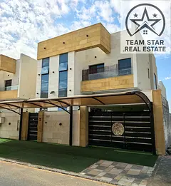 Spacious 5-bedroom villa for rent in the highly sought-after Al Yasmeen area.