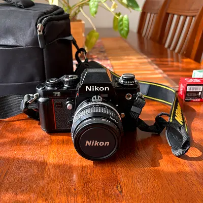 Nikon F3 Film Camera with Nikkor 28mm f2.8 lens