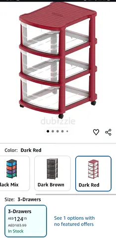 Cosmoplast 3 tier multipurpose storage
