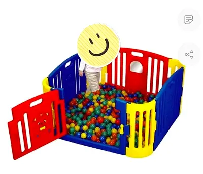 Colorful Playpen for Kids
