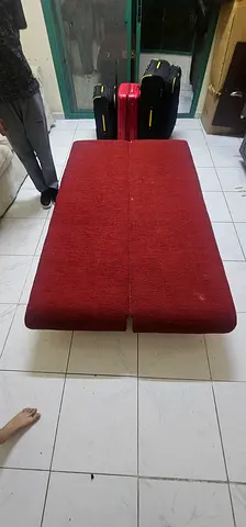 Cozy Red Foldable Mattress for Sale