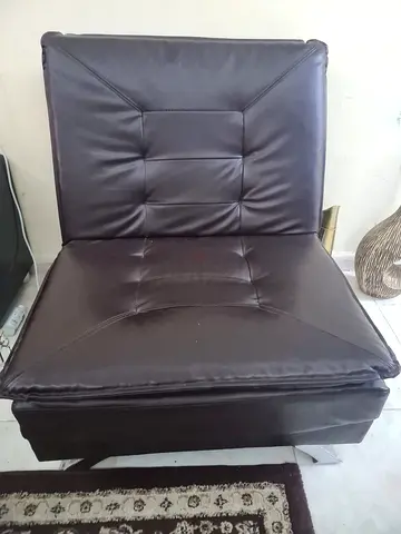 Comfortable Brown Folding sofa bed