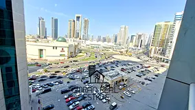 Spacious 2BHK with balcony, beautiful city view and store room