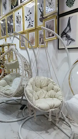 Stylish Suspension Swing Chair for an Elegant Touch
