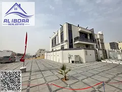Corner Villa for Annual Rent – ​​Al Helio 2, Ajman with a Large Setback