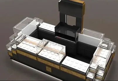 Luxury jewellery kiosk