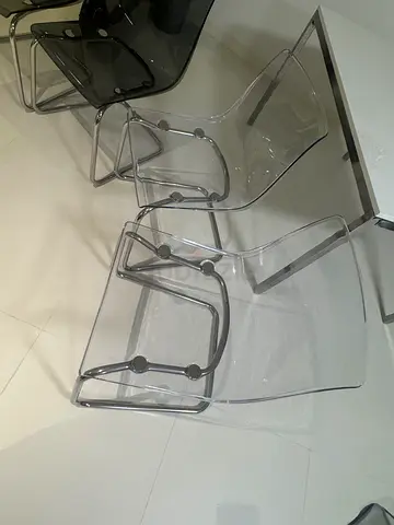 Stylish Transparent Dining Chairs