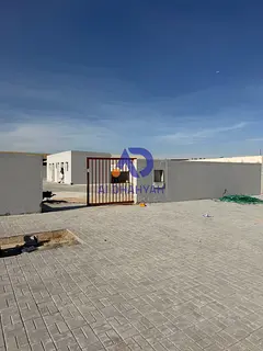 Industrial land for sale in Al Sajaa – Al Jalil, with a total area of 6,200 sq. ft. The plot is cl