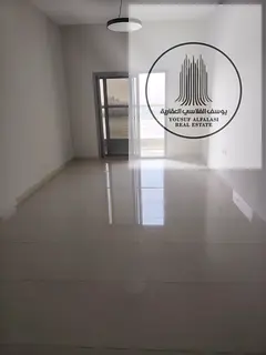 Exclusive 1 bedroom apartment with living room for annual rent in Mushrif Ajman new building with pa
