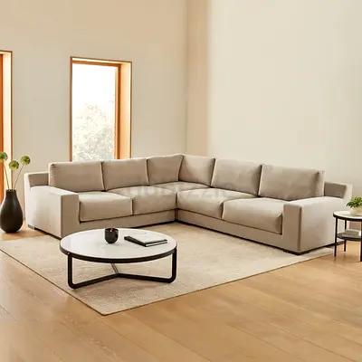 Modern L-Shaped Sofa