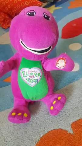 Baby barney sfot toy with music