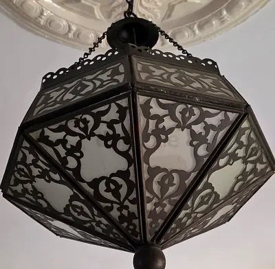 Elegant Vintage Moroccan Lantern