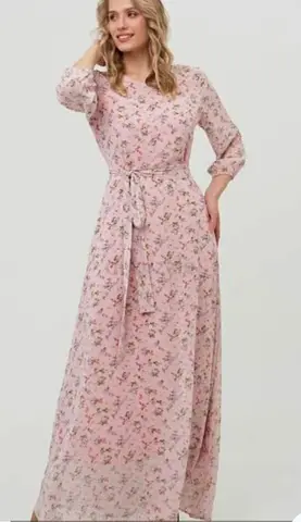 Elegant Floral Maxi Dress for Sale