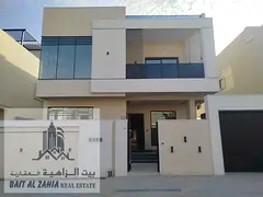 Ahmed - Brand new Villa for sale Freehold for all nationalities in Al Zahya, Low price - Central AC