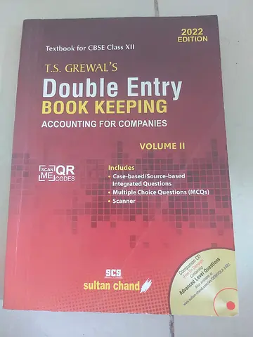 T.S. Grewals Double Entry Bookkeeping Volume II