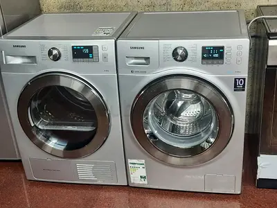 Samsung Brand Digital inverter ecobubble, Separate Set Washer and Dryer , 8kg /8kg