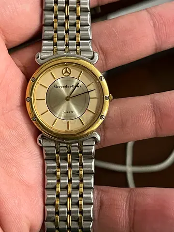 Mercedes Benz Germany gold Plated Vintage