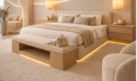 Elegant 180*200 king size Bed