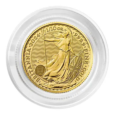 2024 Britannia 1/10oz .9999 Gold Bu