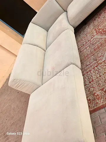 Selling in excellent Condition Eberza L Shape Sofa