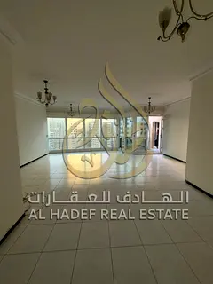 For Rent in Sharjah – Al Majaz 2 | 3BR + Maid’s Room, 1 Month Free, Free AC &amp; Swimming Pool 
