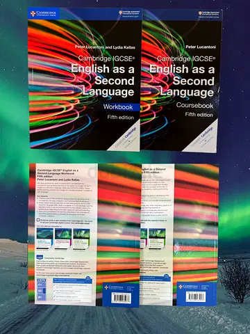 Cambridge IGCSE Coursebooks  Workbooks – Very Good Condition, Full Set Available