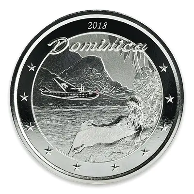 2018 Dominica - The Nature Isle 1 Ounce Silver Bu