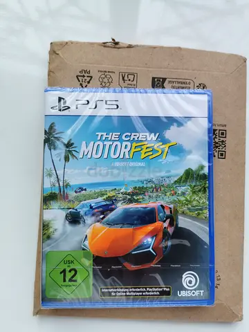 The crew motorfest ps5 new in its own package  ذا كرو موتر فيست سوني 5[جديدة] بغلافها (غير مفتوحة)