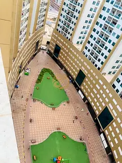 VACANT 1 BEDROOM AVAILABLE FOR SALE IN AJMAN PEARL TOWER WITH PARKING
