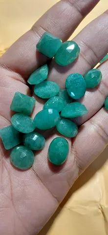 Beautiful Green Emerald Gemstones Collection
