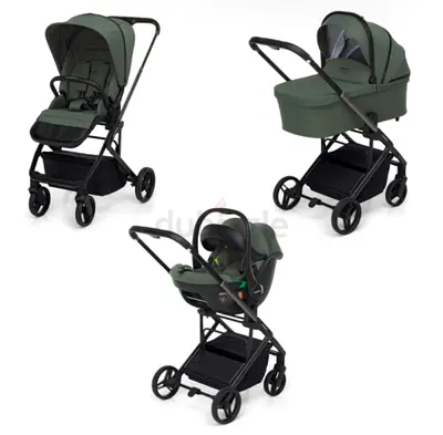 Foppapedretti Tic Toc Travel System - Stroller, Car Seat and Carry Cot.