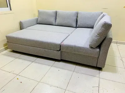 Comfortable Grey Sectional Sofa