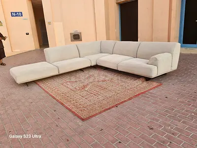 Selling in excellent Condition Eberza L Shape Sofa
