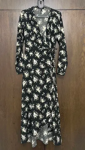 Floral Wrap Dress